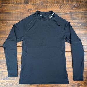 Nike Pro Men's Dri-FIT Warm Long-Sleeve Fitness Mock Slim Fit Size Medium